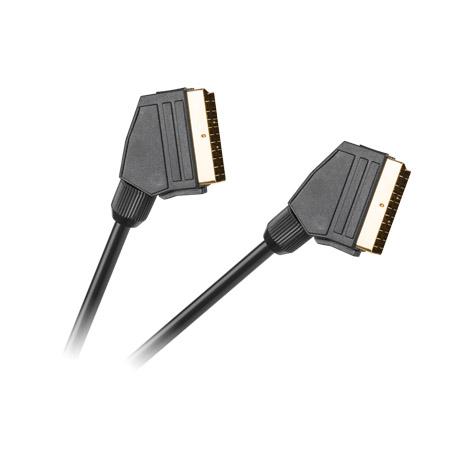Cablu SCART CABLETECH KPO2723A-3, 3m, 21 pini, HQ, dublu ecranat