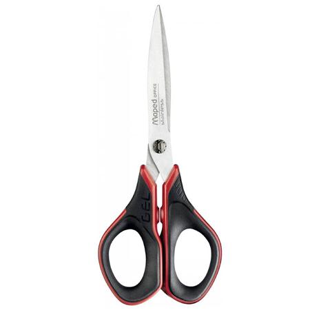 Foarfeca de birou Maped Essentials, 17 cm, Maner soft gel