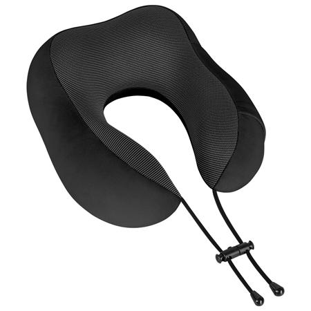Perna calatorie Rebel Active RBA-5003-BK, Spuma cu memorie (Negru)
