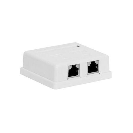 Priza aplicata Emtex KOM-EMT11, FTP, Dubla, CAT 6E