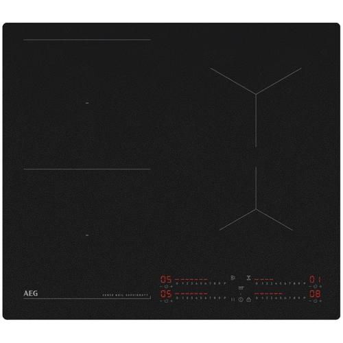 Plita incorporabila AEG TI64IB10IZ, Inductie, 4 zone de gatit, Booster, Timer, Sense Boil, Control touch, 60 cm (Negru)
