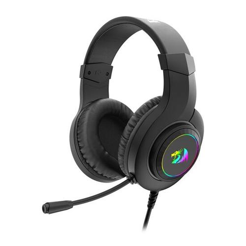 Casti Gaming Redragon Hylas, iluminare RGB, Wired (Negru)