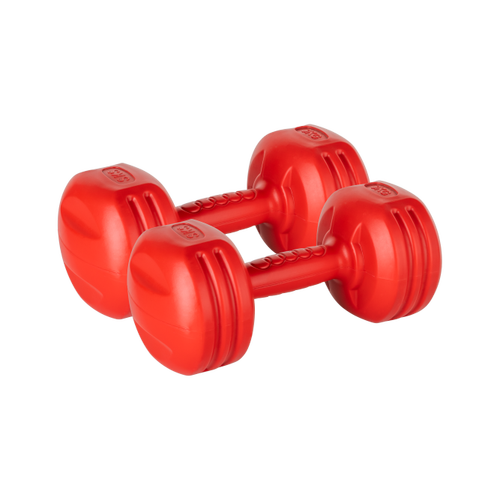 Set gantere Rebel Active RBA-2308, 2 x3kg (Rosu)