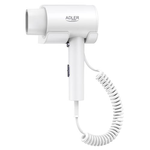 Uscator de par Adler AD2285w, Sistem montare pe perete, 3 setari temperatura, Viteza 26m/s, 18500 RPM, 2000W (Alb) 1 Uscator de par Adler AD2285w, Sistem montare pe perete, 3 setari temperatura, Viteza 26m/s, 18500 RPM, 2000W (Alb)