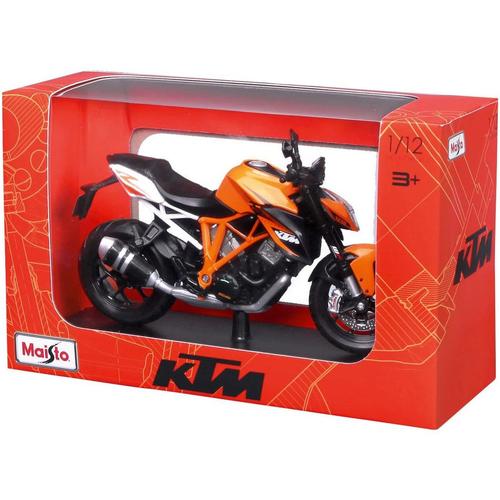 Motocicleta Maisto - KTM 1290 Super Duke R, cu stand, 1:12 1 Motocicleta Maisto - KTM 1290 Super Duke R, cu stand, 1:12