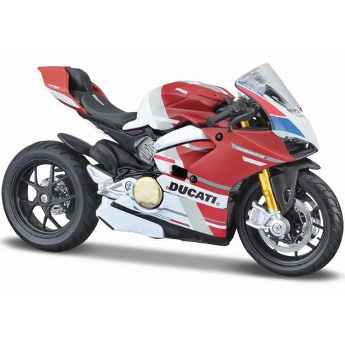 Motocicleta Maisto - Ducati Panigale V4 S Corse, cu stand, 1:18 1 Motocicleta Maisto - Ducati Panigale V4 S Corse, cu stand, 1:18