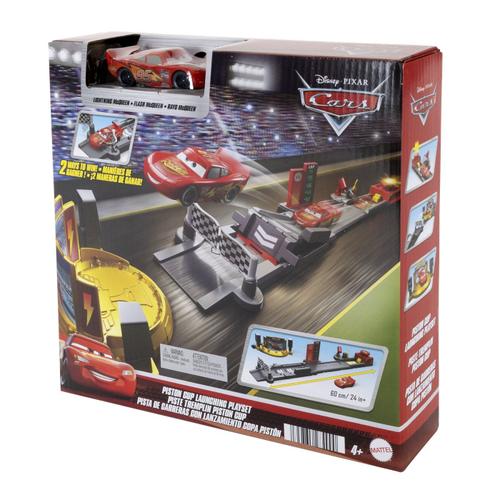 Set de joaca Disney Cars 3 - Piston Cup Launching 1 Set de joaca Disney Cars 3 - Piston Cup Launching
