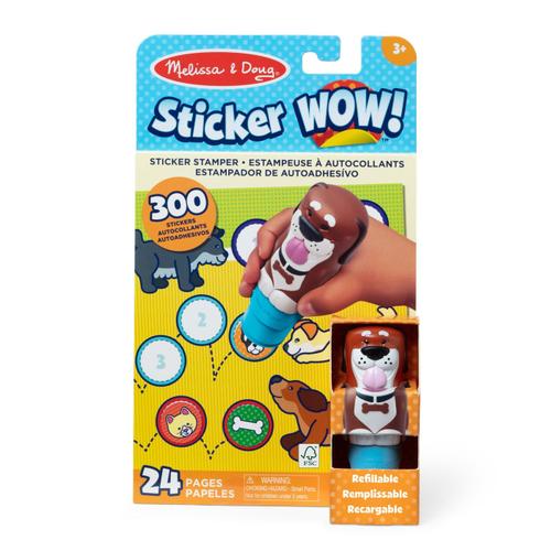 Set Melissa & Doug - Autocolante si stampila, Catelus 1 Set Melissa & Doug - Autocolante si stampila, Catelus