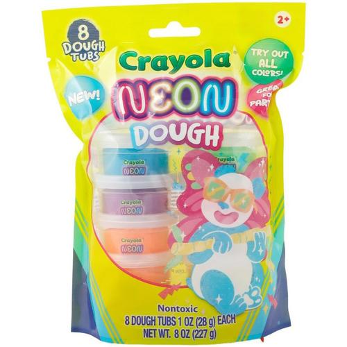Set plastelina parfumata Crayola - Silly Scents Neon, 8 borcanase 1 Set plastelina parfumata Crayola - Silly Scents Neon, 8 borcanase