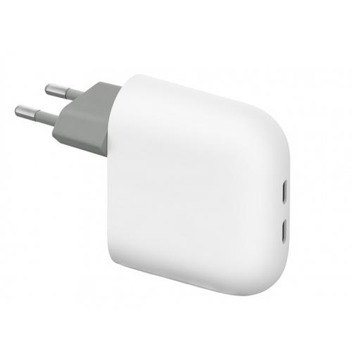 Incarcator Retea Google Pixel Flex GA09856-EU, 67W, 4A, 2 x USB-C (Alb)