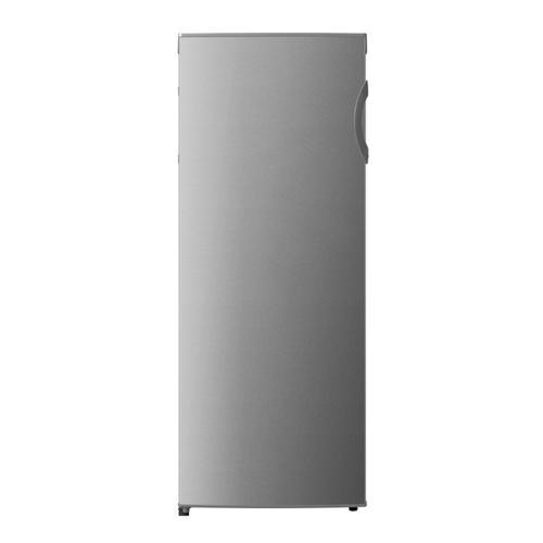 Congelator vertical Daewoo FZ-160MEX, de tip Static, Capacitate neta 160L, 5 sertare, Control mecanic al temperaturii, Clasa energetica E (Inox)
