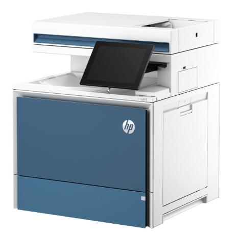 Multifunctional Laser HP LaserJet Enterprise 5800dn MFP, ADF, A4, Color, 45 ppm, USB, Retea (Alb/Albastru)
