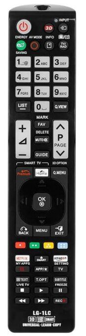 Telecomanda televizor universala LG PIL1041 (negru)