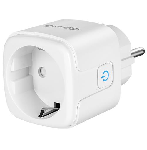 Priza inteligenta WiFi Kruger&Matz KM2202-W Connect P4 Tuya (Alb)