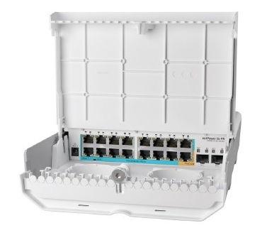 Switch de exterior MikroTik CRS318-1FI-15FR-2S-OUT, 18 Porturi