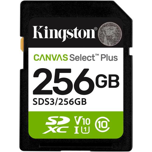 Card de Memorie SDXC Kingston Select Plus, 256GB, Clasa 10 UHS-I Performance 1 Card de Memorie SDXC Kingston Select Plus, 256GB, Clasa 10 UHS-I Performance
