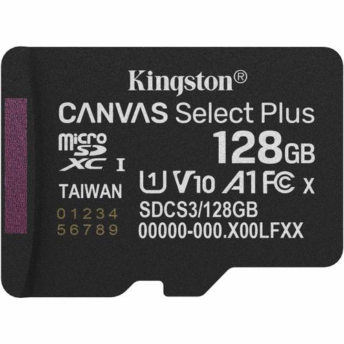 Card de Memorie MicroSDXC Kingston Select Plus, 128GB, Clasa 10 UHS-I Performance 1 Card de Memorie MicroSDXC Kingston Select Plus, 128GB, Clasa 10 UHS-I Performance