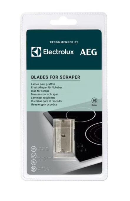 Lame de rezerva pentru racleta plite vitroceramice - 10 bucati, Electrolux E6HUB103