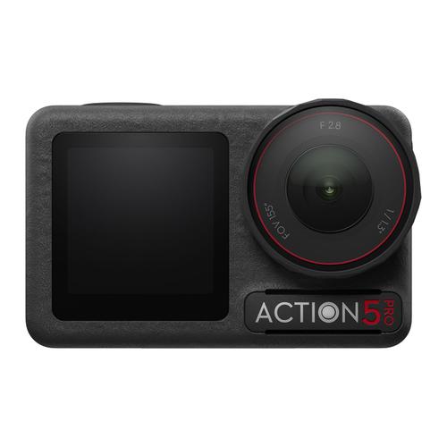 Camera video de actiune DJI Osmo Action 5 Pro Adventure Combo, 40MP, HDR, Slow Motion 1080p/240fps, 64GB Flash, Waterproof 20m (Negru)