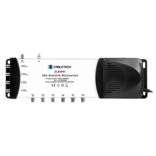Multiswitch 4 SAT + TV IN 6 iesiri Cabletech 1 Multiswitch 4 SAT + TV IN 6 iesiri Cabletech