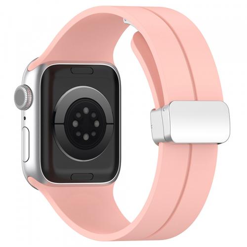 Curea Techsuit W011 pentru Apple Watch 49mm / 46mm / 45mm / 44mm / 42mm Series, Roz