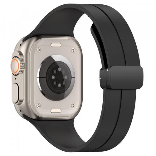 Curea Techsuit W011 pentru Apple Watch 42mm / 41mm / 40mm / 38mm Series, Negru