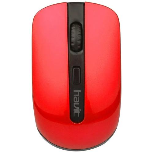 Mouse Wireless Havit MS989GT, 2.4GHz, 800-1600DPI (Negru/Rosu)