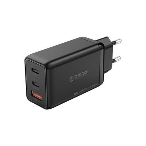 Incarcator Retea Orico PV65-1U2C, 1x USB Type A / 2x USB Type-C, 65W (Negru) 1 Incarcator Retea Orico PV65-1U2C, 1x USB Type A / 2x USB Type-C, 65W (Negru)