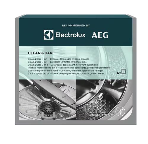 Solutie anticalcar Clean and Care 3in1 Electrolux M2GCP601 pentru masini de spalat rufe & vase (6 buc) 1 Solutie anticalcar Clean and Care 3in1 Electrolux M2GCP601 pentru masini de spalat rufe & vase (6 buc)
