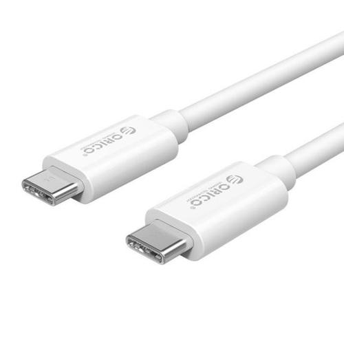 Cablu de date Orico CTC100-10, USB Type-C - USB Type-C, 1m (Alb) 1 Cablu de date Orico CTC100-10, USB Type-C - USB Type-C, 1m (Alb)