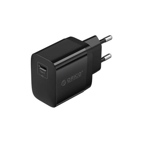 Incarcator Retea Orico PV20-C, 1 x USB-C, QC3.0, 20W (Negru) 1 Incarcator Retea Orico PV20-C, 1 x USB-C, QC3.0, 20W (Negru)