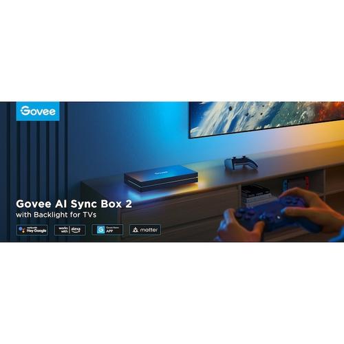Cutie de sincronizare Govee AI H8604C12, HDMI 2.1, 8K la 60hz, 4K la 144Hz, VRR, ALLM 1 Cutie de sincronizare Govee AI H8604C12, HDMI 2.1, 8K la 60hz, 4K la 144Hz, VRR, ALLM