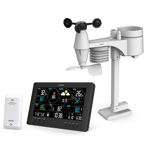 Statie Meteo Sencor SWS 12500 (Negru)