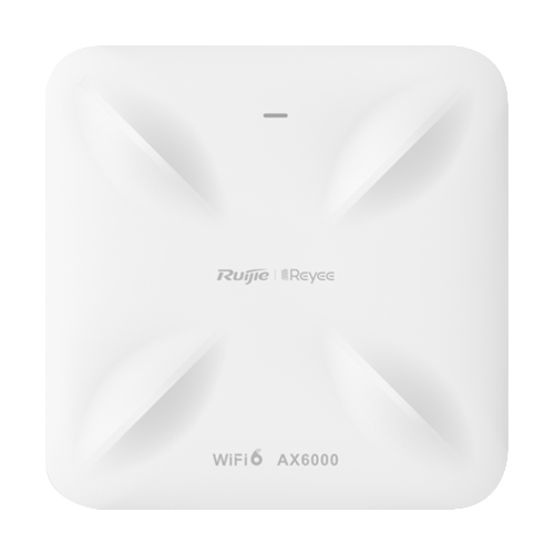 Access Point Reyee RG-RAP2260(H) Wireless AX6000 Dual-Band, Wi-Fi 6, 2x RJ45 2.5G, PoE IN, Cloud Management (Alb)