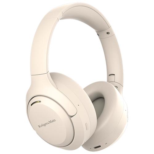 Casti Kruger&Matz F8A, Bluetooth (Bej) 1 Casti Kruger&Matz F8A, Bluetooth (Bej)
