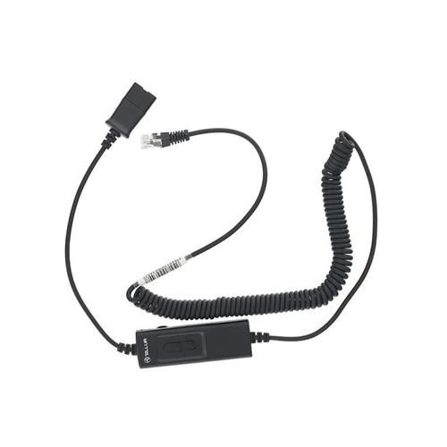Cablu adaptor Tellur Quick Disconect la RJ11 + comutator universal, 2.95m max, Negru 1 Cablu adaptor Tellur Quick Disconect la RJ11 + comutator universal, 2.95m max, Negru