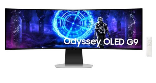 Monitor Gaming OLED Samsung 49inch LS49DG950SUXEN, DQHD (5120 x 1440), HDMI, DisplayPort, Boxe, Ecran curbat, 240 Hz, 0.03 ms (Argintiu) 1 Monitor Gaming OLED Samsung 49inch LS49DG950SUXEN, DQHD (5120 x 1440), HDMI, DisplayPort, Boxe, Ecran curbat, 240 Hz, 0.03 ms (Argintiu)