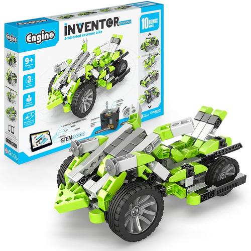 Set de constructie Engino - Inventor Motorized: Motocicleta extrema pe 4 roti 1 Set de constructie Engino - Inventor Motorized: Motocicleta extrema pe 4 roti