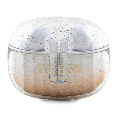 Casti True Wireless Guess Glitter Gradient, Bluetooth, Auriu 1 Casti True Wireless Guess Glitter Gradient, Bluetooth, Auriu