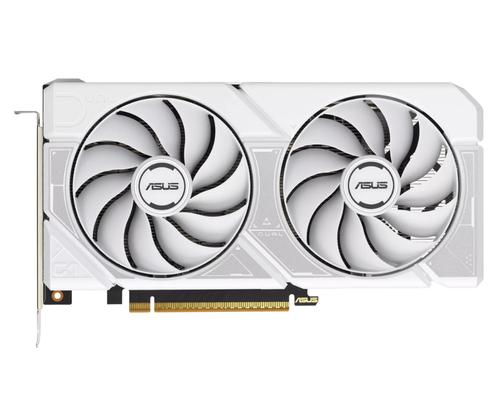 Placa video ASUS GeForce RTX 5060 DUAL White OC Edition 8GB GDDR7 128-bit DLSS 4.0