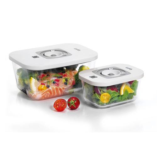 Caserole de vidat Laica VT3306, din sticla, 0.5L, 1.5L 1 Caserole de vidat Laica VT3306, din sticla, 0.5L, 1.5L