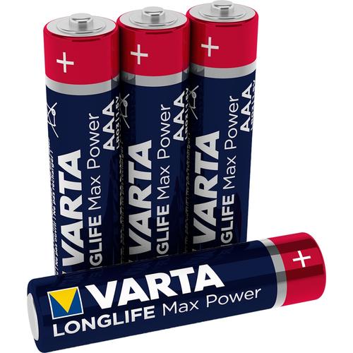 Baterii Alcaline VARTA Max Tech AAA, 4 buc 1 Baterii Alcaline VARTA Max Tech AAA, 4 buc