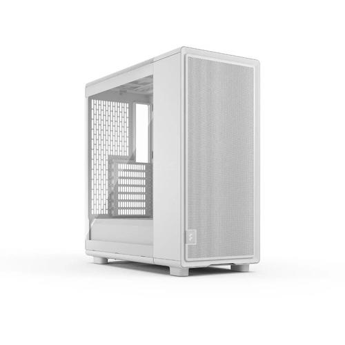 Carcasa Fractal Design Epoch TG Clear Tint, Middle Tower, Fara sursa, 3 ventilatoare incluse (Alb)