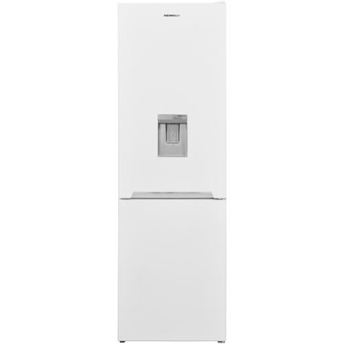 Combina frigorifica Heinner HCNF-V291WDE++, 294 l, No Frost, Clasa E, Dozator de apa, Display interior, Control electronic, Iluminare LED, Alara usa deschisa, H 186 cm (Alb)
