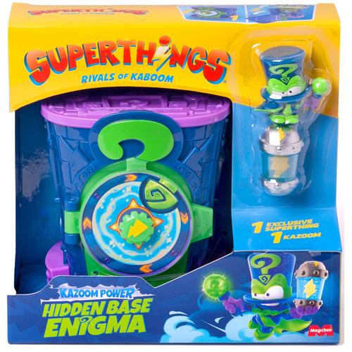 Set de joaca SuperThings - Baza ascunsa, Enigma