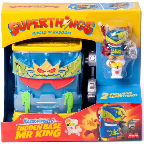 Set de joaca SuperThings - Baza ascunsa, Mr. King