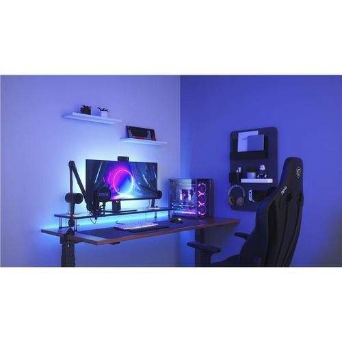 Banda extindere de 2 metri pentru Nanoleaf Essentials Lightstrip Starter Kit Matter, control vocal, WiFi, RGB