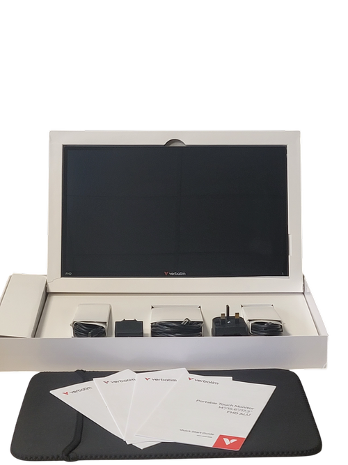 Monitor Portabil IPS LED Verbatim 17.3inch PMT-17, Full HD (1920 x 1080), HDMI, Touchscreen, AMD FreeSync (Negru) 1 Monitor Portabil IPS LED Verbatim 17.3inch PMT-17, Full HD (1920 x 1080), HDMI, Touchscreen, AMD FreeSync (Negru)
