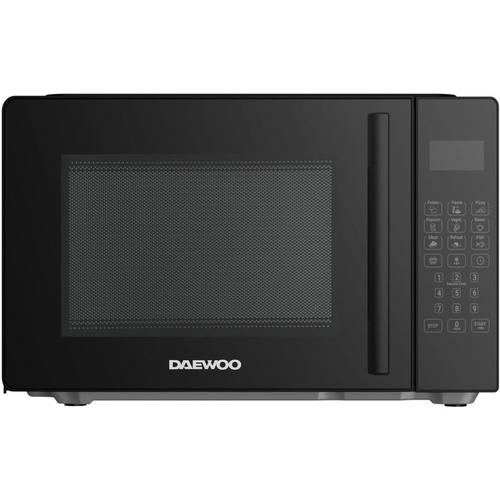 Cuptor cu microunde Daewoo KOR-6D2BK, control digital, 20 litri, putere 700 W, 5 niveluri de putere, 9 programe (Negru)