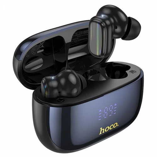 Casti True Wireless HOCO EQ20, Bluetooth, ANC, MultiPoint, Negru 1 Casti True Wireless HOCO EQ20, Bluetooth, ANC, MultiPoint, Negru